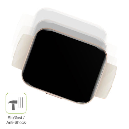 2x Full Cover matte Film for Mutoy Smartwatch 1.69 Zoll Screen Protector