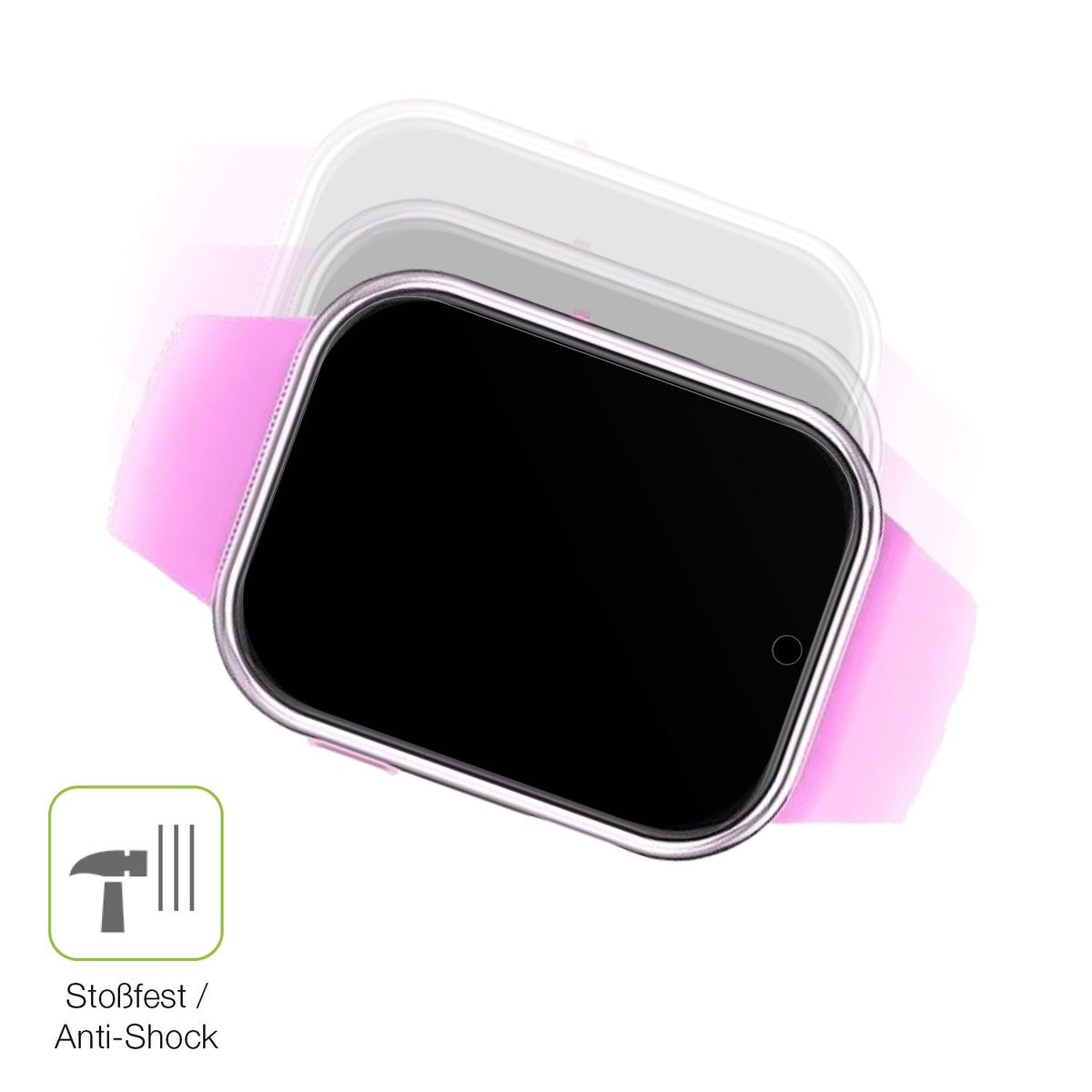2x Full Cover matte Film for Igreeman Kinder Smartwatch Screen Protector