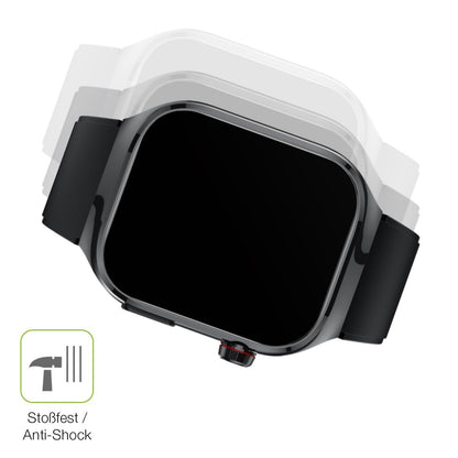 2x Full Cover matte Film for TK 16 Smartwatch 2.04 Zoll Screen Protector