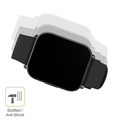 2x Full Cover matte Film for Sanorum S001 1.83 Zoll Screen Protector Anti-Shock