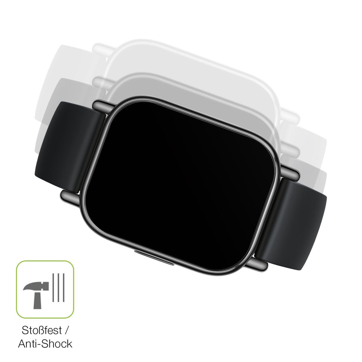 2x Full Cover matte Film for Xiaomi Redmi Watch 5 Screen Protector Anti-Shock