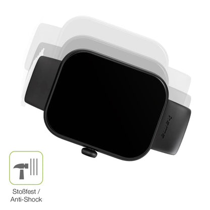 2x Full Cover matte Film for Hama Fit Watch 5000 Screen Protector Anti-Shock