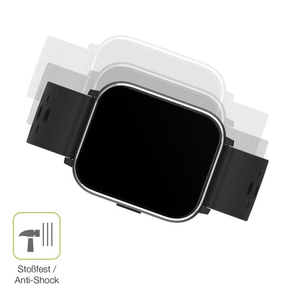 2x Full Cover matte Film for Denver SW-165 Screen Protector Anti-Shock