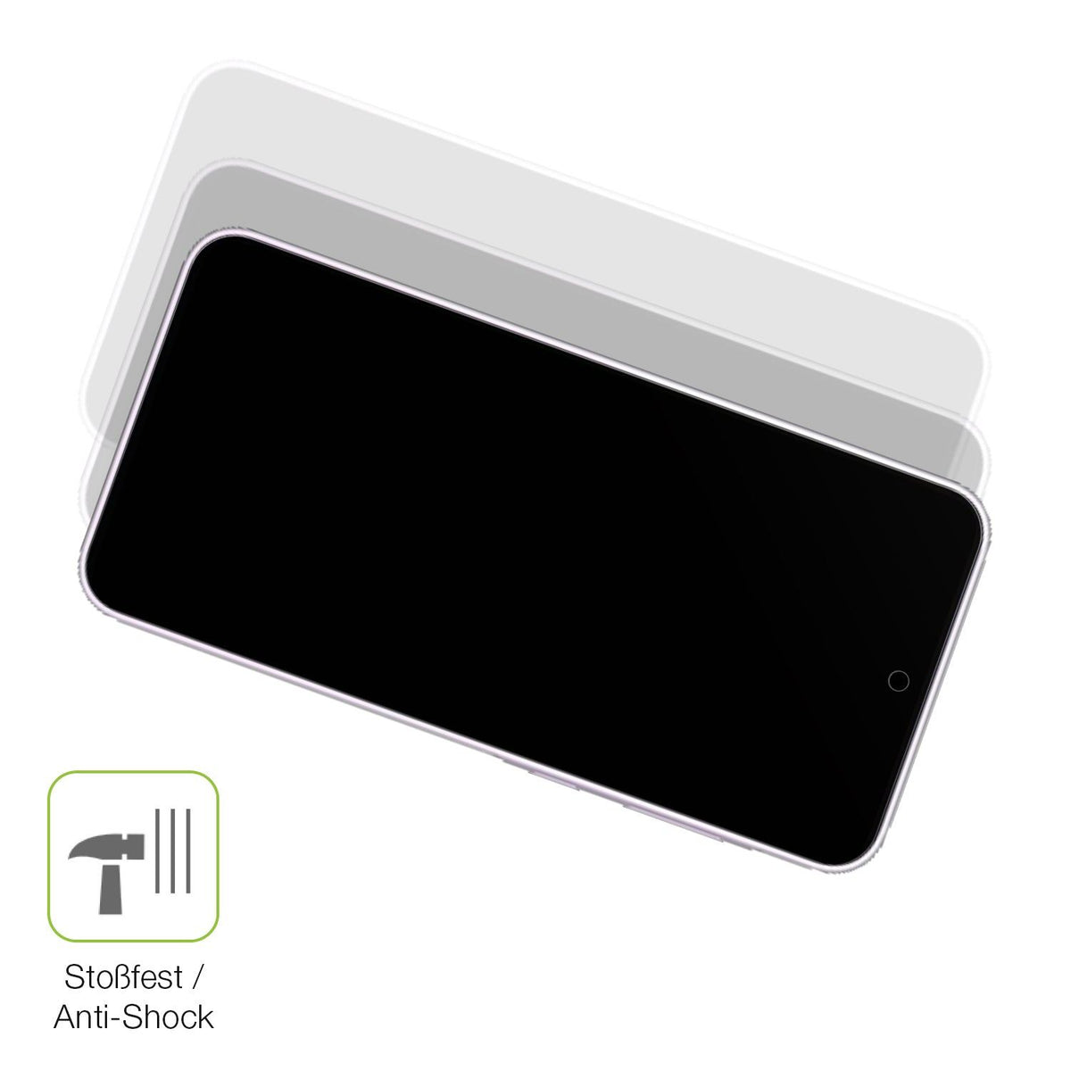 2x Full Cover matte Film for Samsung Galaxy A35 5G Screen Protector Anti-Shock