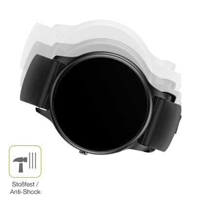 2x Full Cover matte Film for Parsonver SR1 Smartwatch 1.32 Zoll Screen