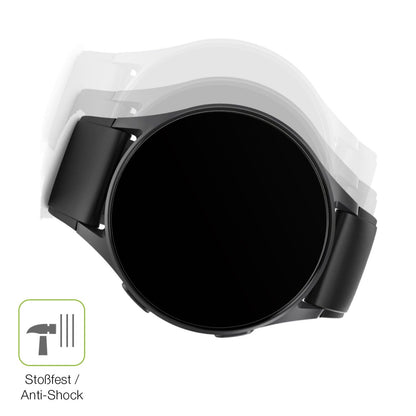2x Full Cover matte Film for Hama 8900 1.32 Zoll Smartwatch Screen Protector