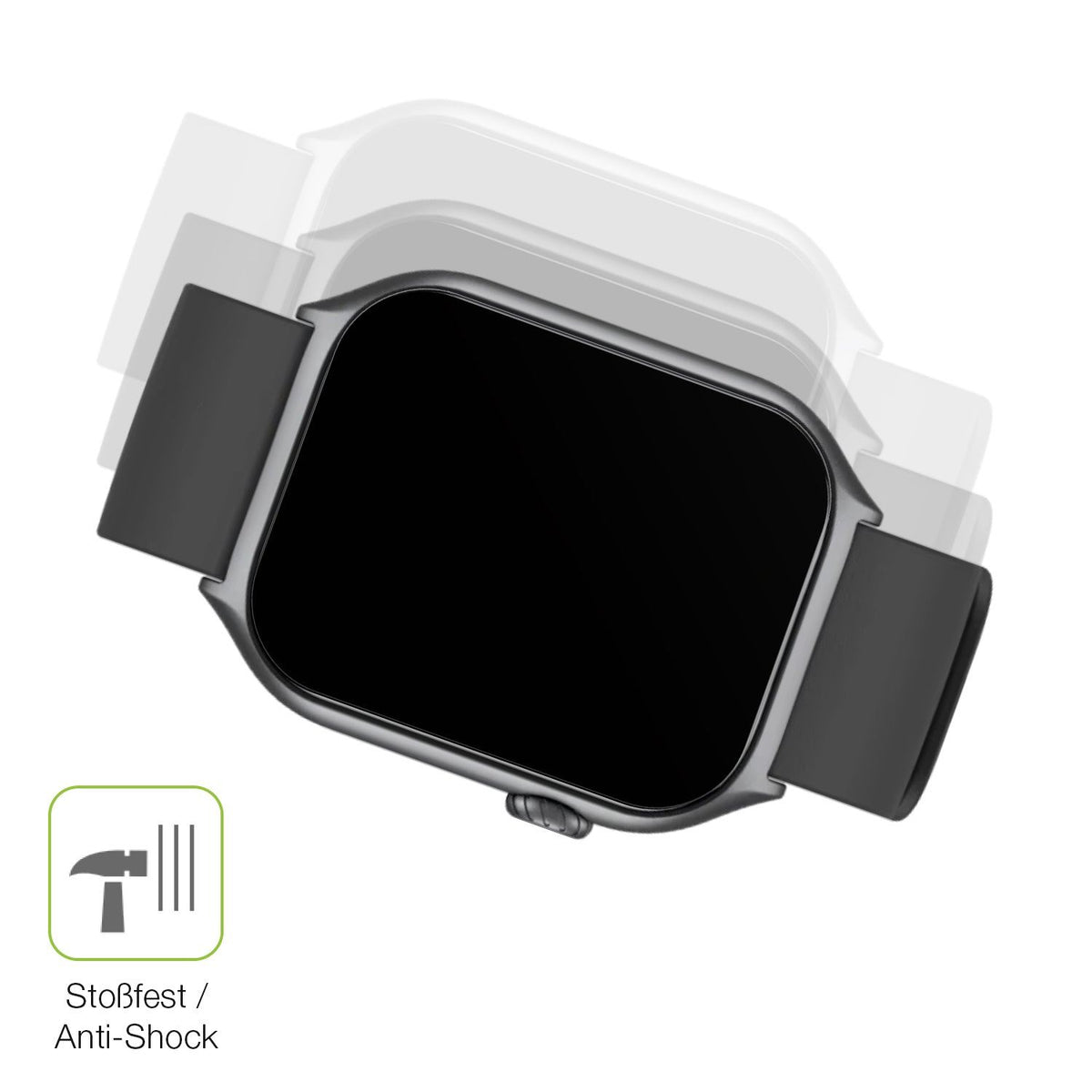 2x Full Cover matte Film for routee GTS7 Screen Protector Anti-Shock