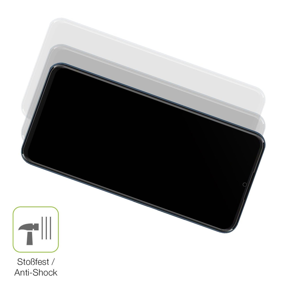 2x Full Cover matte Film for Mobicel RX17 Screen Protector Anti-Shock