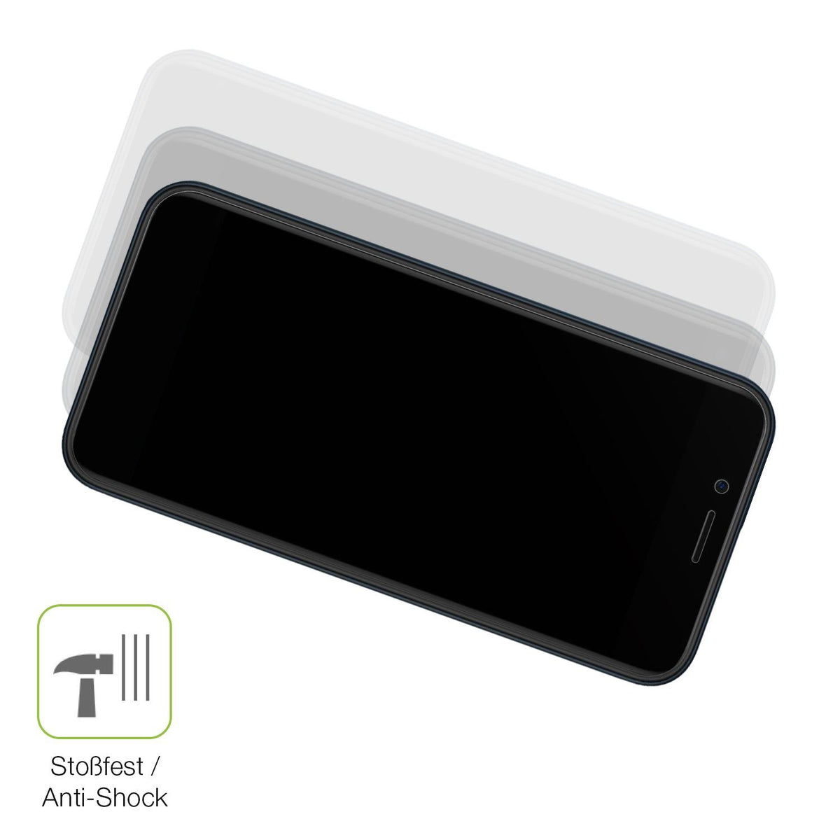 2x Full Cover matte Film for Mobicel MX2 Plus Screen Protector Anti-Shock