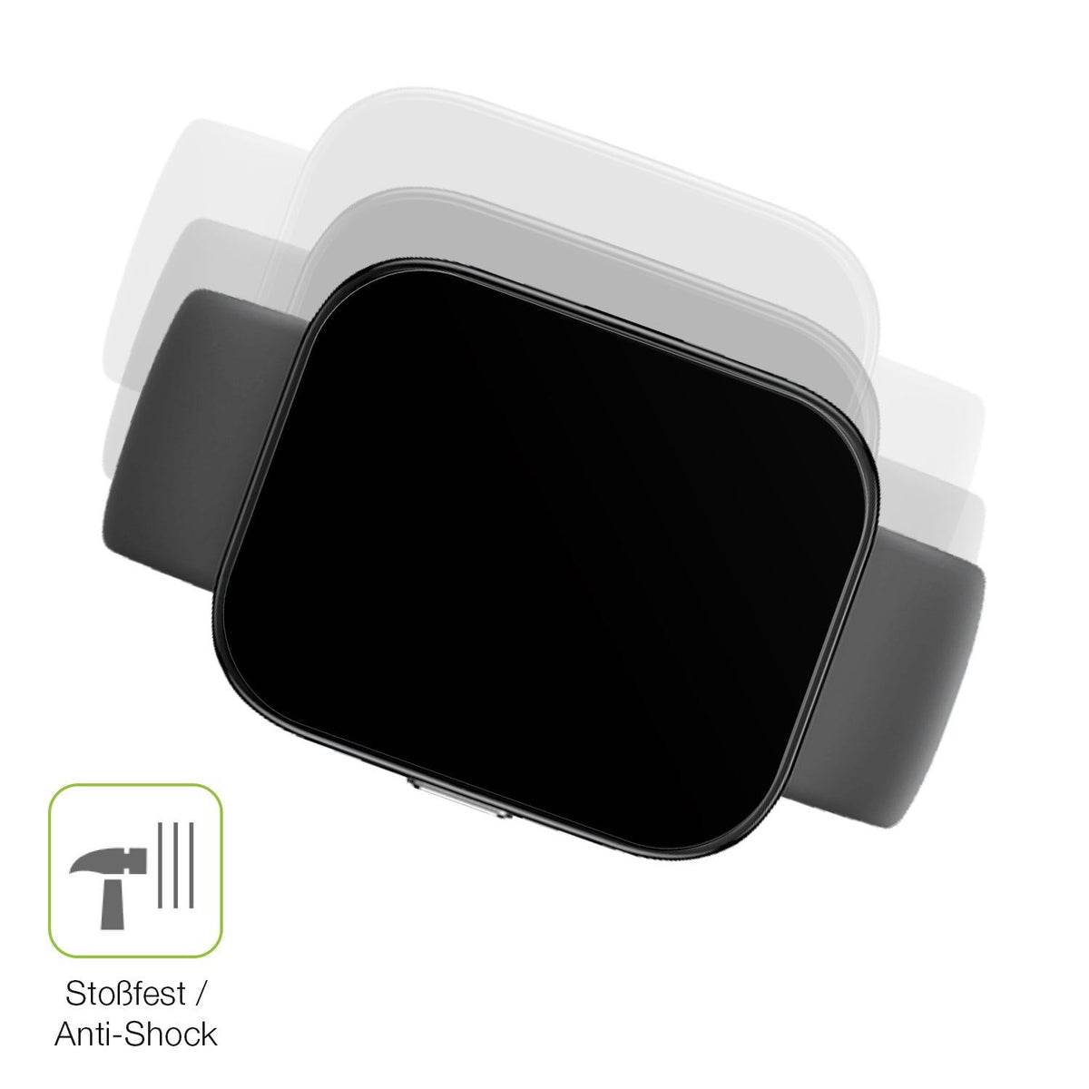 2x Full Cover matte Film for Amazfit bip5 38mm Screen Protector Anti-Shock