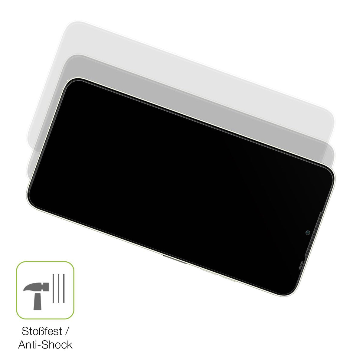 2x Full Cover matte Film for I Kall Z16 New Screen Protector Anti-Shock