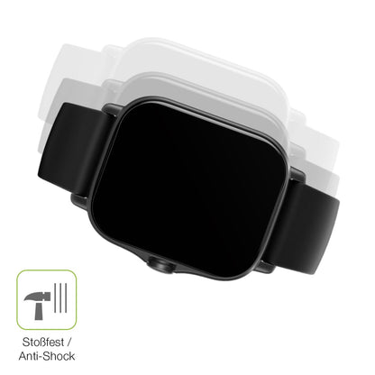 2x Full Cover matte Film for Amazfit Gts 2e Screen Protector Anti-Shock