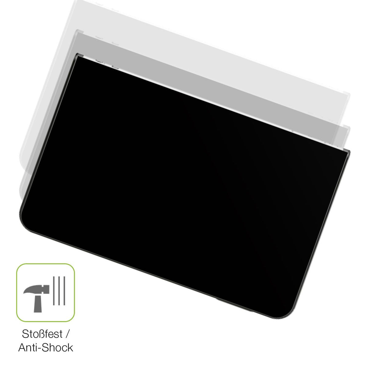 2x Full Cover matte Film for Ledger Stax Crypto Wallet Screen Protector