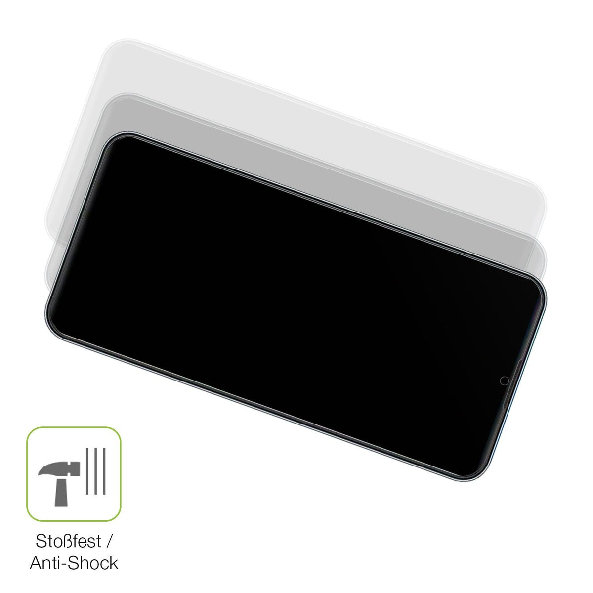 2x Full Cover matte Film for I Kall Z14 Pro Screen Protector Anti-Shock