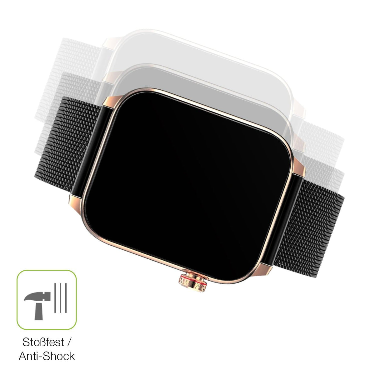 2x Full Cover matte Film for MaxCom Oxygen 2 Screen Protector Anti-Shock