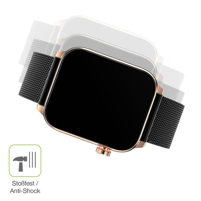 2x Full Cover matte Film for MaxCom Oxygen 2 Screen Protector Anti-Shock