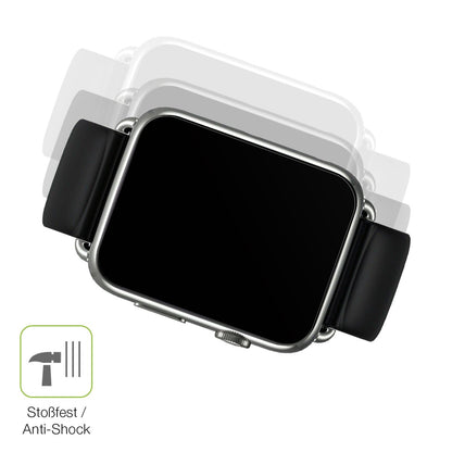 2x Full Cover matte Film for Smartwatch DM20 1.88 Zoll Screen Protector