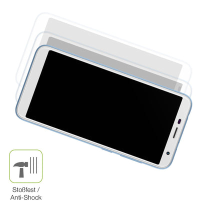 2x Full Cover matte Film for Unonu W55 Plus Screen Protector Anti-Shock