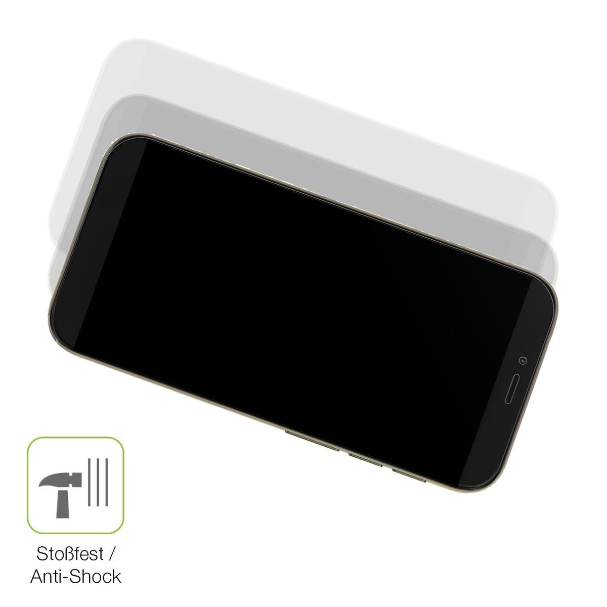 2x Full Cover matte Film for I Kall K575 Screen Protector Anti-Shock