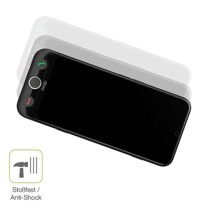 2x Full Cover matte Film for Doro Aurora A10 Screen Protector Anti-Shock