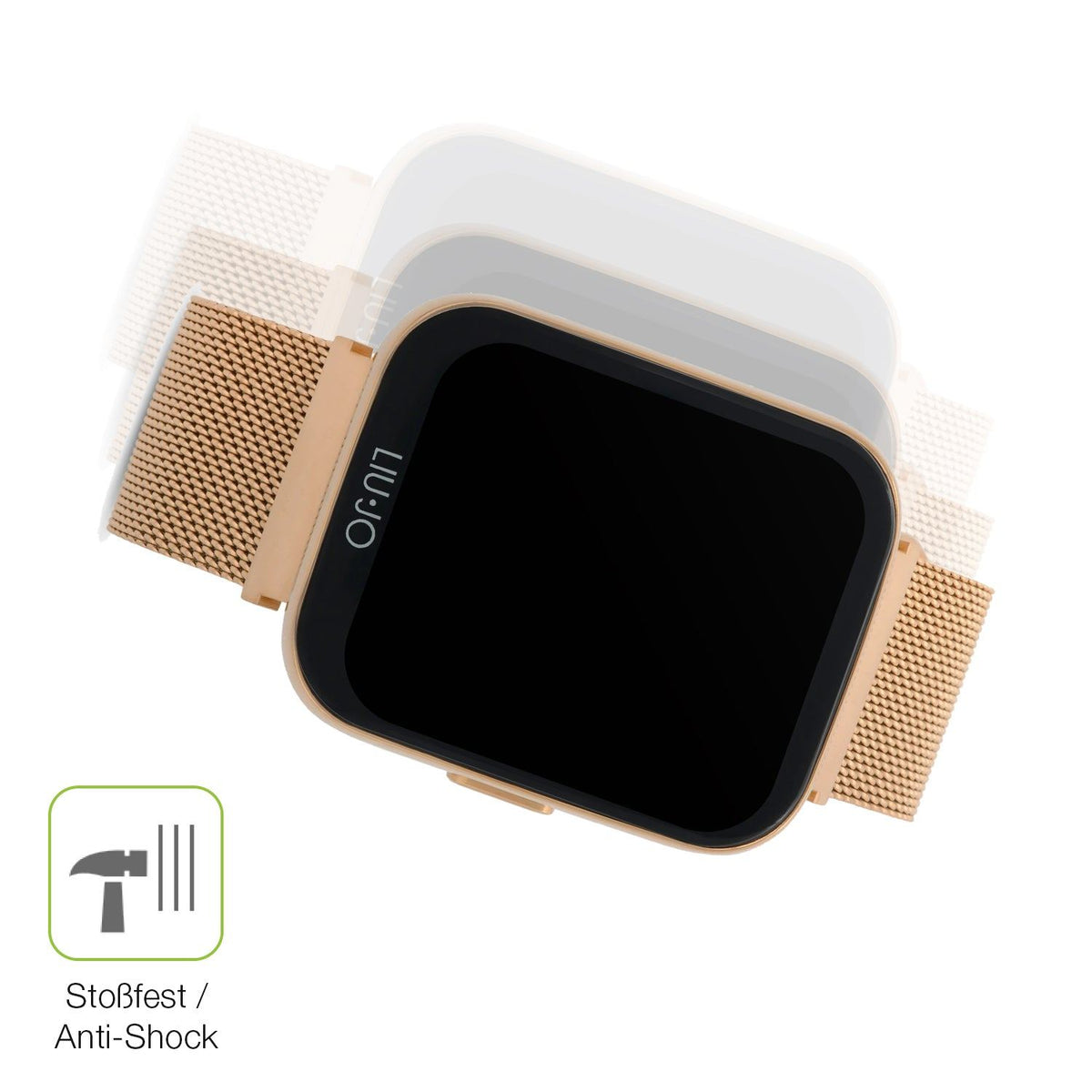2x Full Cover matte Film for Liu Jo Smartwatch Voice Mini Screen Protector