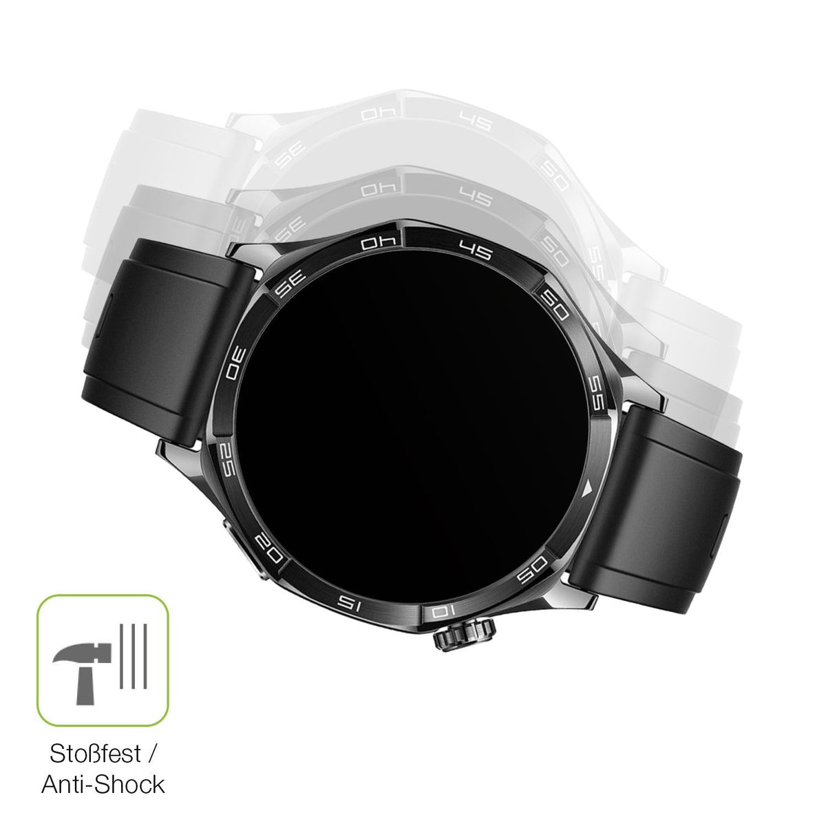 2x Full Cover matte Film for Huawei Watch 5 42mm Screen Protector Anti-Shock