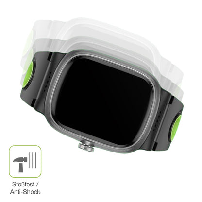 2x Full Cover matte Film for anyloop Kinder Smartwatch Screen Protector