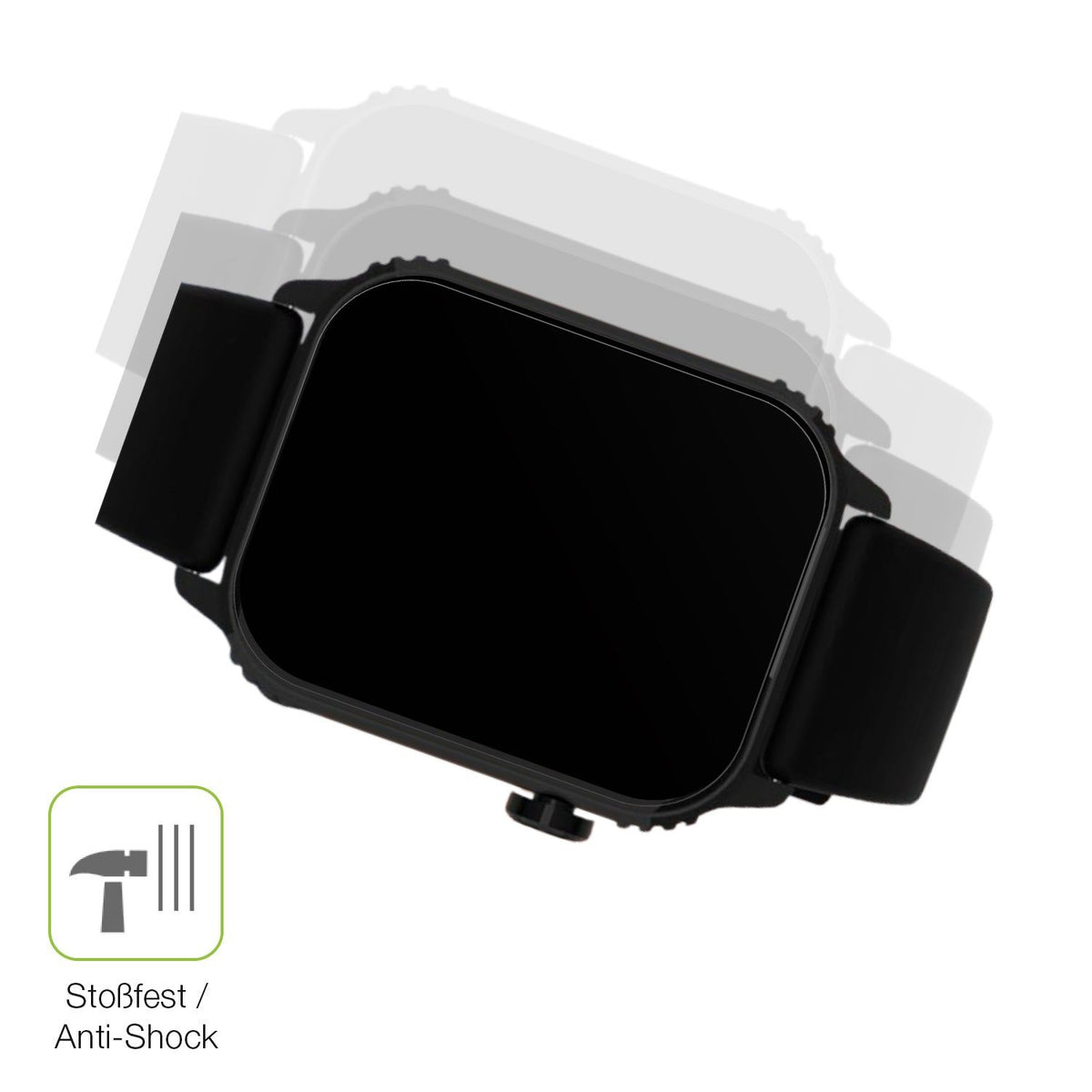 2x Full Cover matte Film for Trausi TG08 1.83 Zoll Screen Protector Anti-Shock