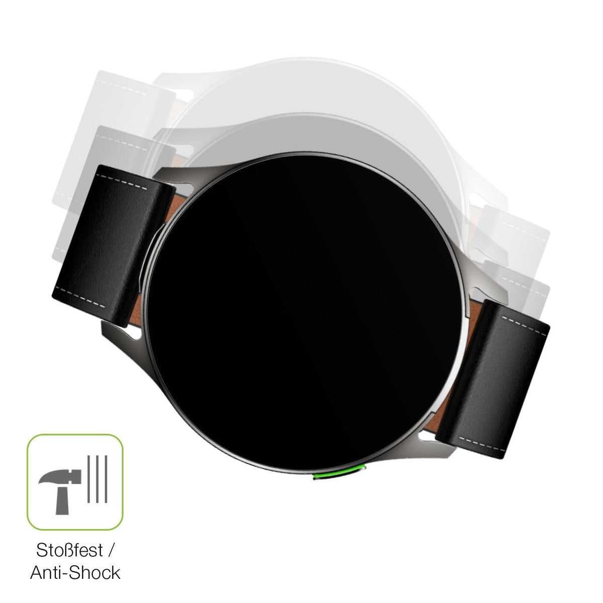 2x Full Cover matte Film for Infinix XWatch Pods Screen Protector Anti-Shock