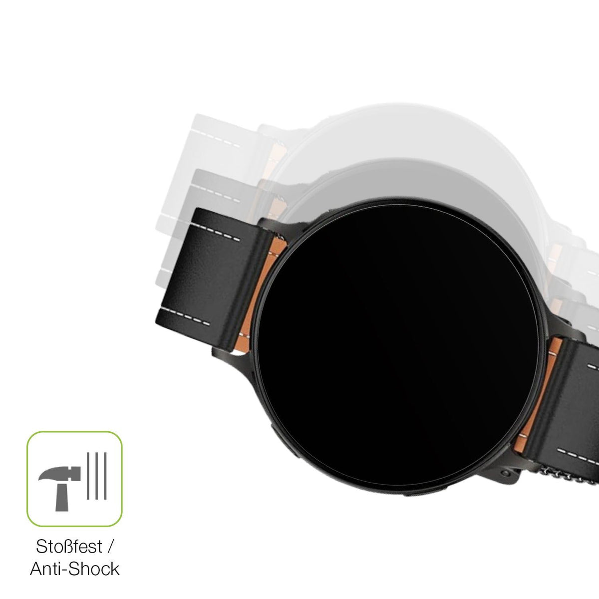 2x Full Cover matte Film for Pireware Nano Smartwatch Screen Protector