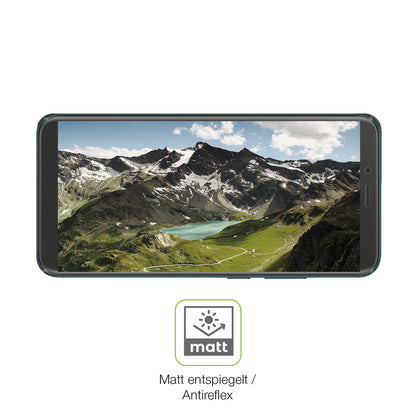 2x Full Cover Schutzfolie matt für Mobicel RX Plus