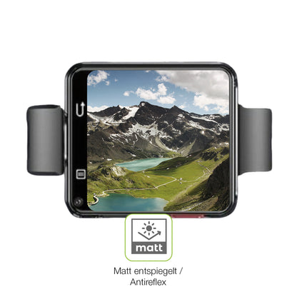 2x Full Cover Schutzfolie matt für AIEK 4G Smartwatch 2.64 Zoll