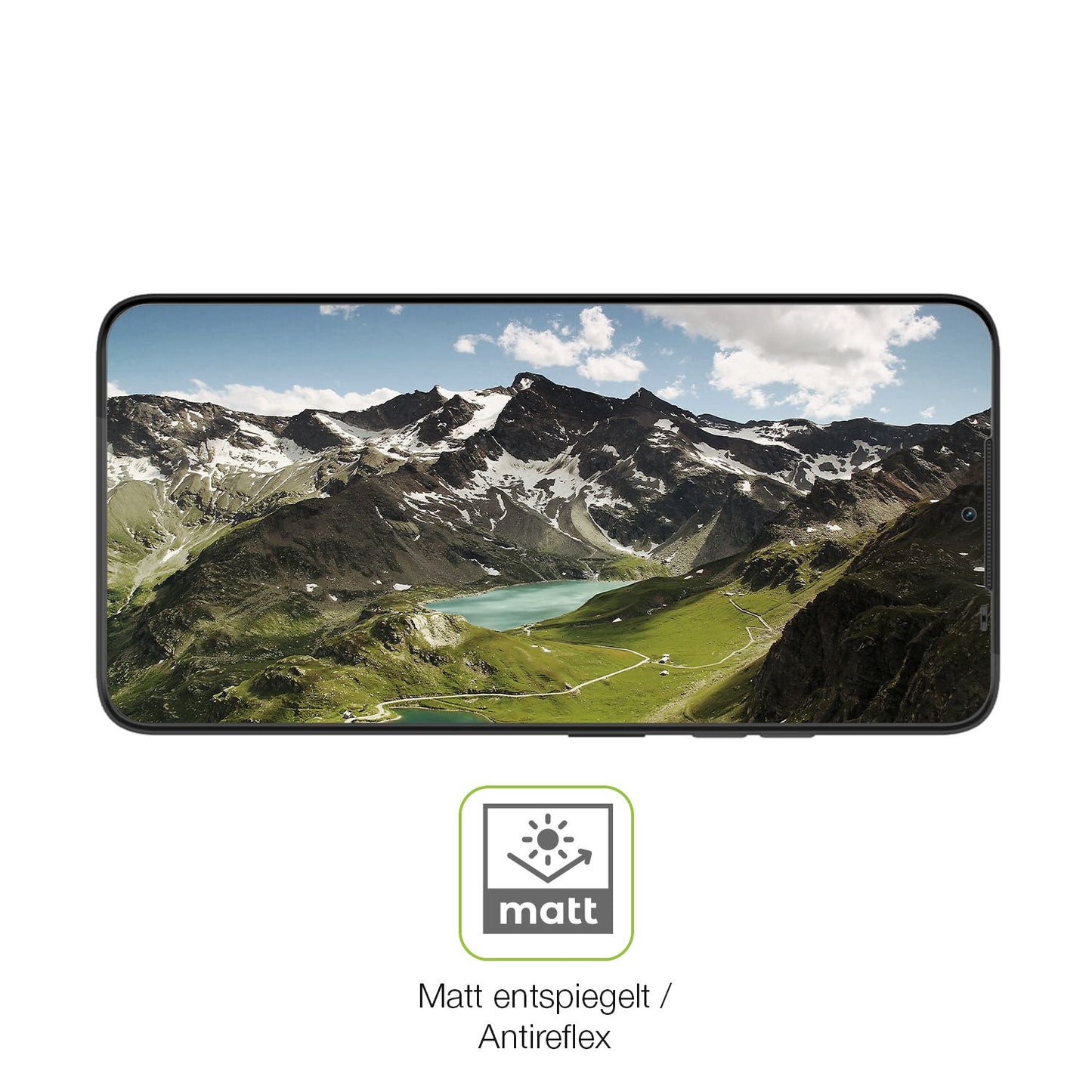 2x Full Cover matte Film for I Kall Z16 Pro Screen Protector Anti-Shock