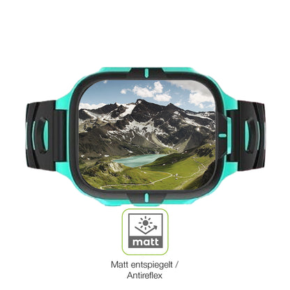 2x Full Cover Schutzfolie matt für Elejafe Smartwatch Kinder