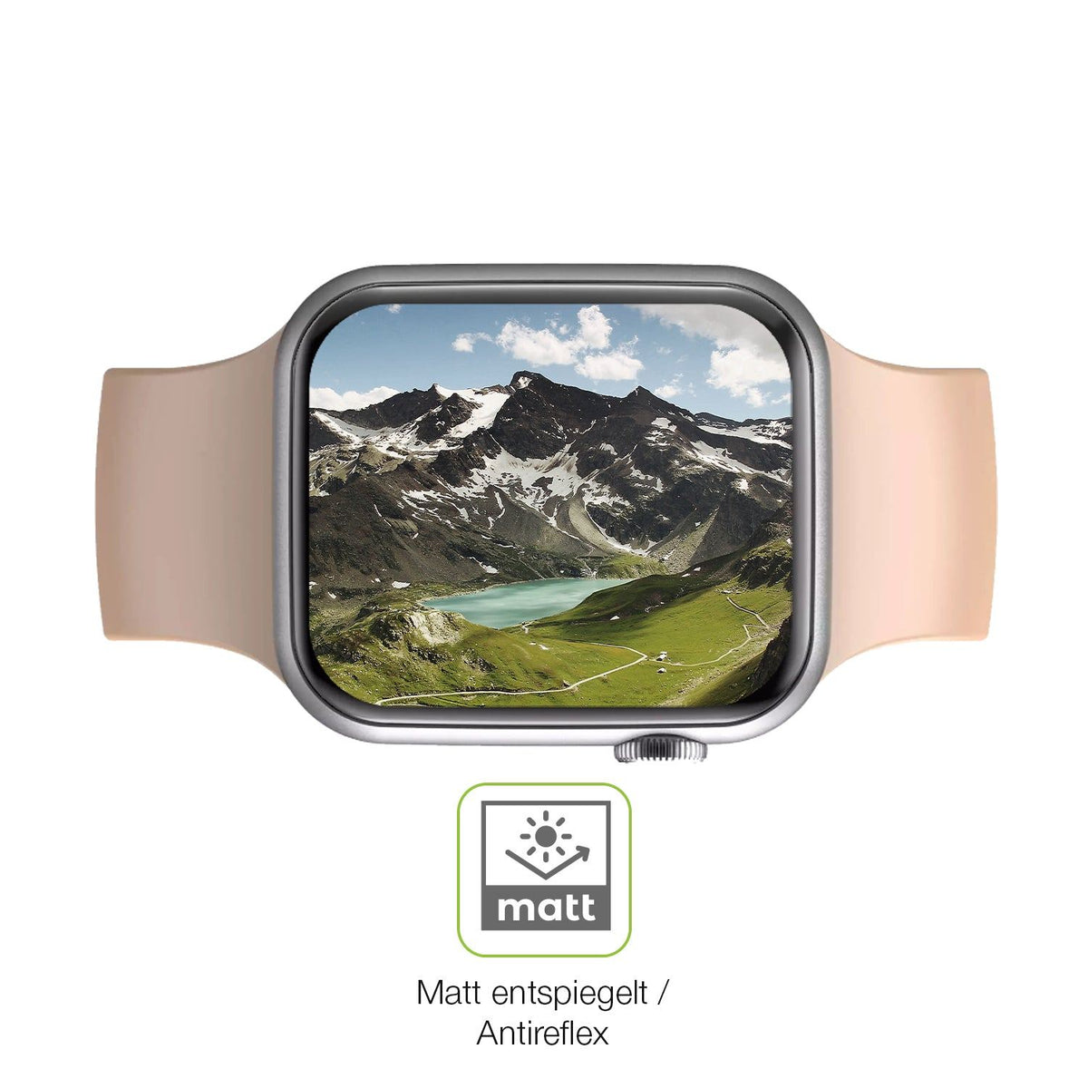 2x Matte Full Cover Screen Protector for Fireboltt Ring – Anti-Glare, Covers Curved Edges