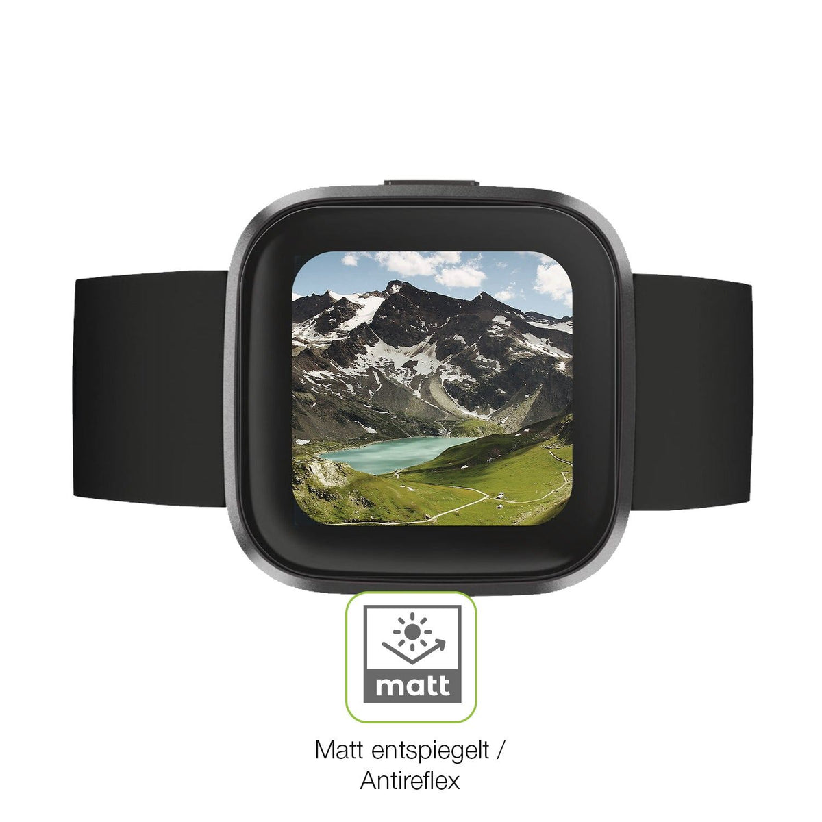 dipos FLEX 2x Matte Screen Protector for Fitbit Versa 2
