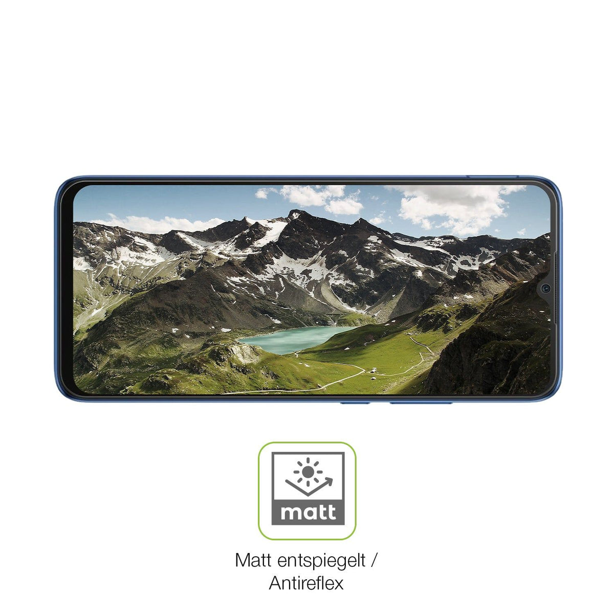2x Full Cover matte Film for Xiaomi Redmi 10C Screen Protector Anti-Shock