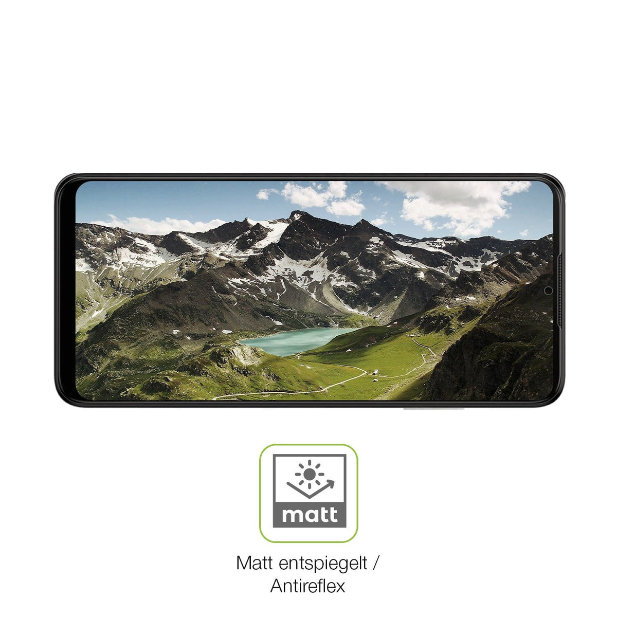 2x Full Cover matte Film for Nokia G22 Screen Protector Anti-Shock