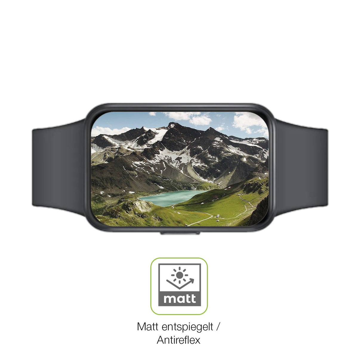 2x Full Cover matte Film for Samsung Galaxy Fit 3 Screen Protector Anti-Shock