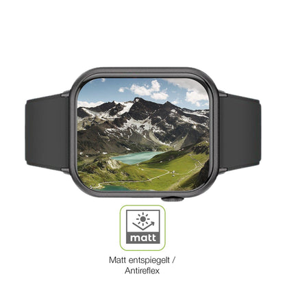 2x Full Cover matte Film for Mutoy Smartwatch 1.83 Zoll Screen Protector