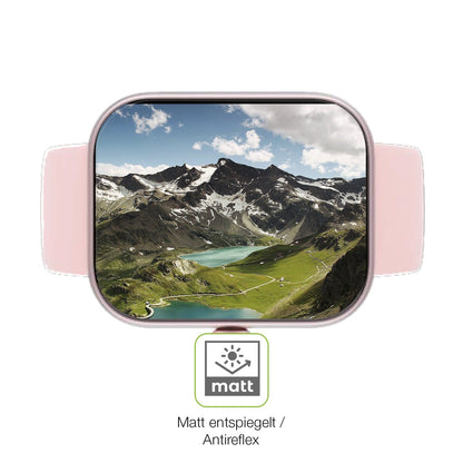 2x Full Cover matte Film for Toobur 1.91 Zoll Smartwatch Screen Protector