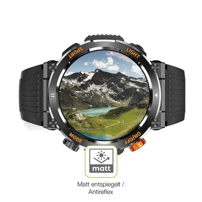 2x Full Cover matte Film for MEGALITH K52 Fitness Tracker Screen Protector