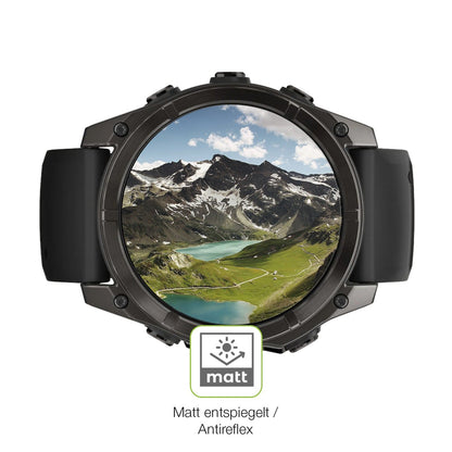 2x Full Cover matte Film for Garmin Fenix 8 47mm Screen Protector Anti-Shock