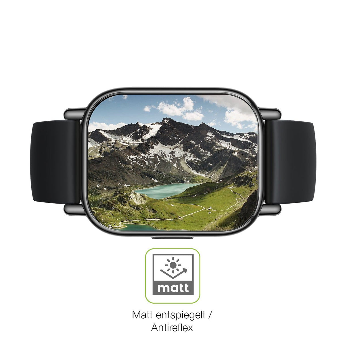 2x Full Cover matte Film for Xiaomi Redmi Watch 5 Screen Protector Anti-Shock