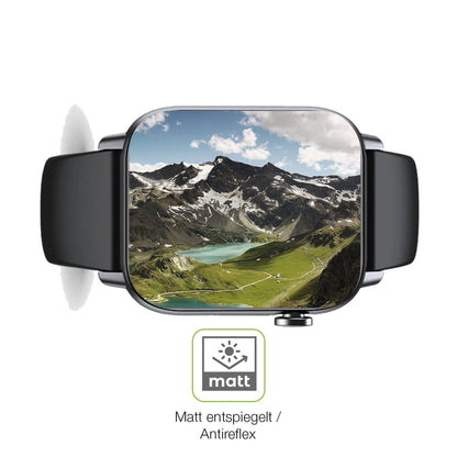 2x Full Cover matte Film for Gard Pro Health Smartwatch 2+ Screen Protector