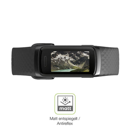 2x Full Cover matte Film for Hama 3910 Smartwatch Screen Protector Anti-Shock