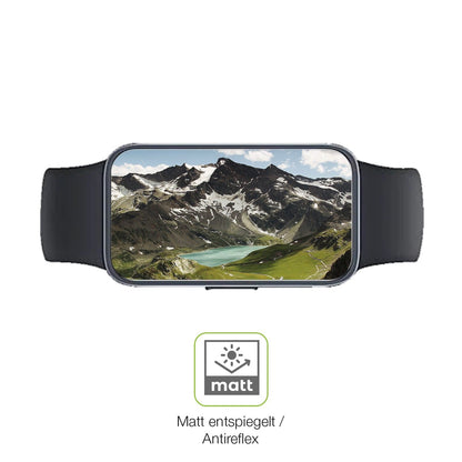 2x Full Cover matte Film for Huawei Band 10 Screen Protector Anti-Shock