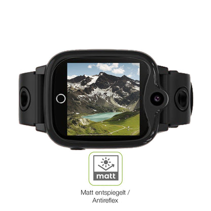 2x Full Cover matte Film for jiangshu Smartwatch Kinder 4G Screen Protector