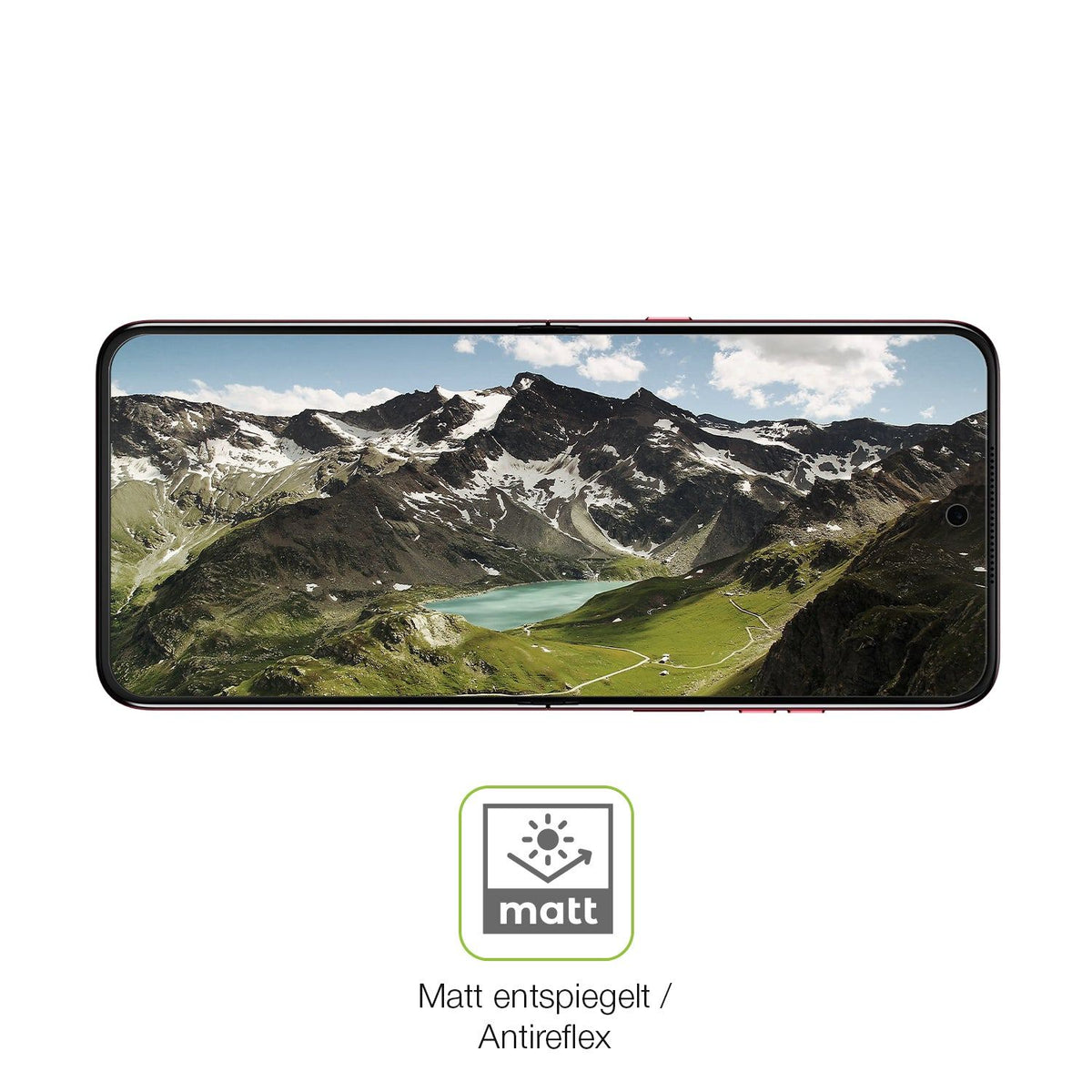 2x Full Cover matte Film for Motorola Razr 60 Innenseite Screen Protector