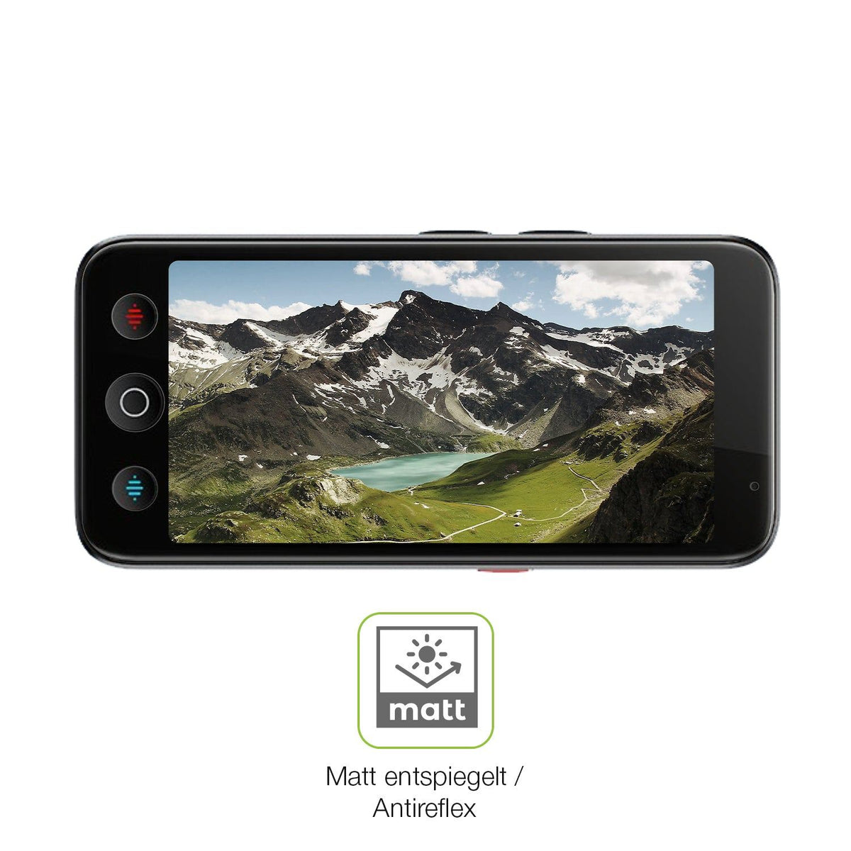 2x Full Cover matte Film for Kenfaith GWS53.0103 Translator Screen Protector